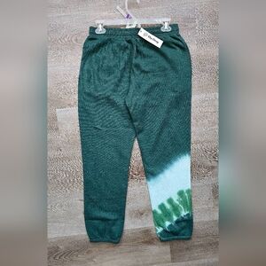 Green Tie-Dye Women's Joggers